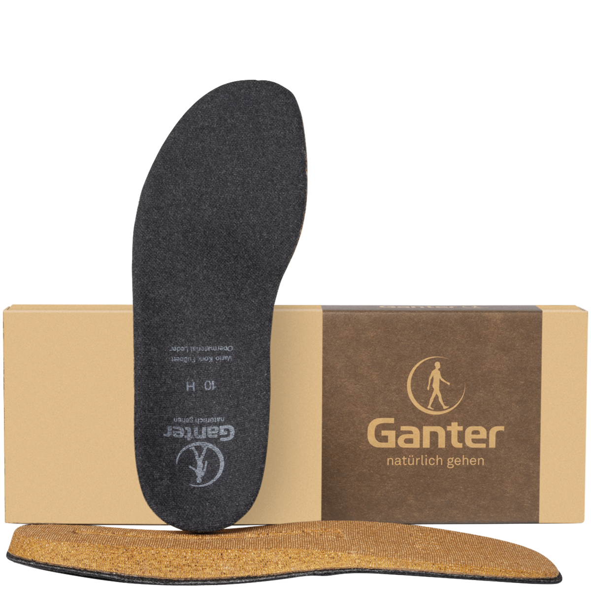 Ganter Wechselfu&szlig;bett - passend f&uuml;r alle ERIC-Modelle der Gruppe 2662 und HUGO-Stiefel Grau