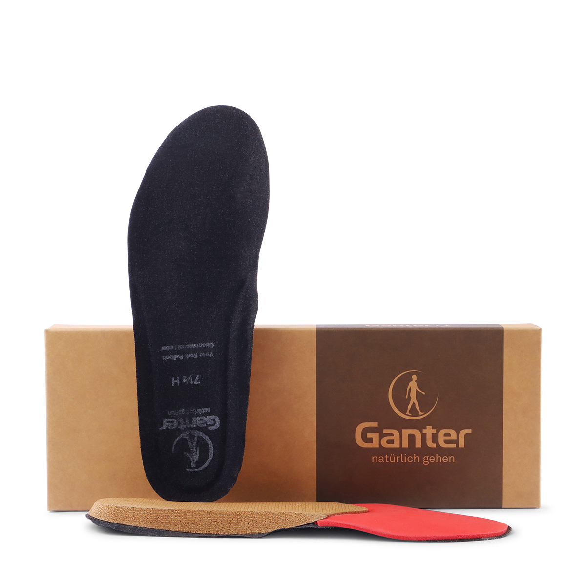 Ganter Wechselfußbett - passend für alle HENNING-Modelle der Gruppe 2669. Grau