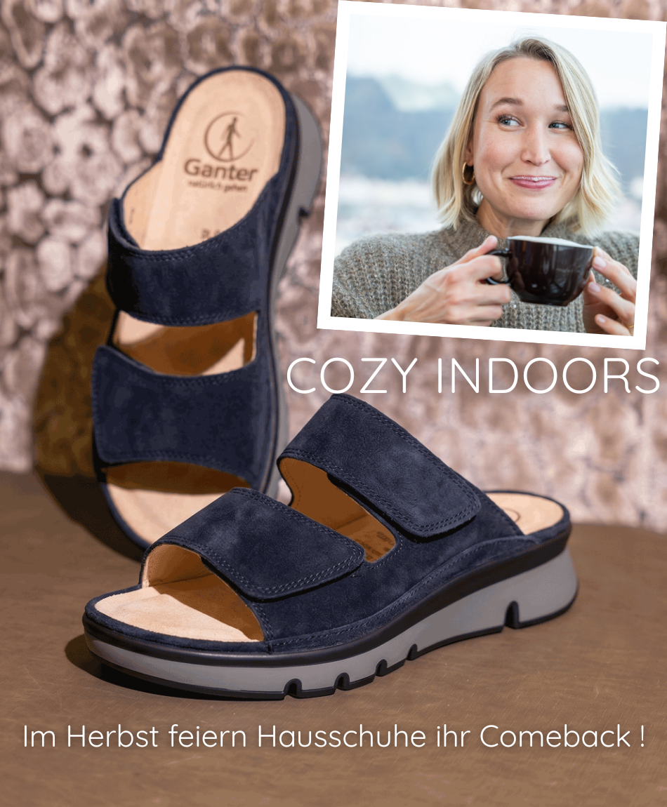 Trendige Modelle mit bewährtem GANTER Komfort Die neue GANTER Herbst-/Winter-Kollektion